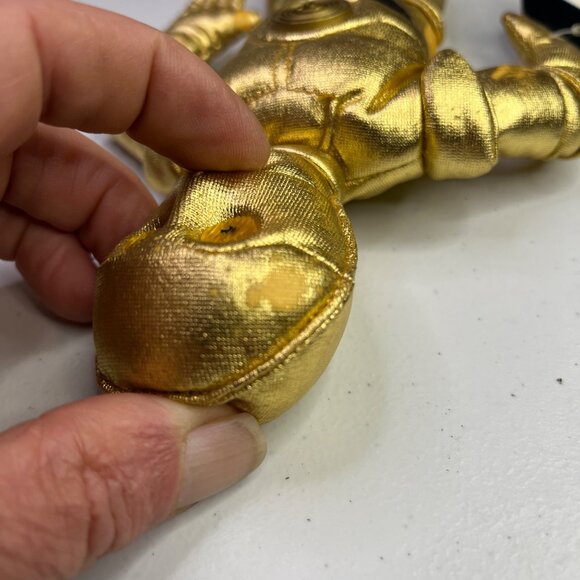 Vintage 1997 Star Wars Buddies C-3PO Plush Toy By Kenner 10 Inches Gold - Picture 6 of 14